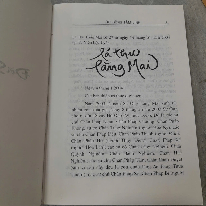 ĐỜI SỐNG TÂM LINH - NHẤT HẠNH 533314