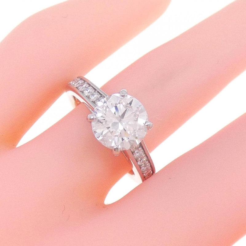 Nhẫn kim cương PT 2.076CT D SI2 EXT - Hàng hiệu Authentic 874375