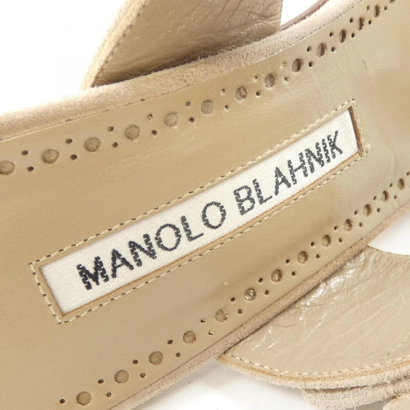 Giày sandal MANOLO BLAHNIK - Hàng hiệu Authentic 830141