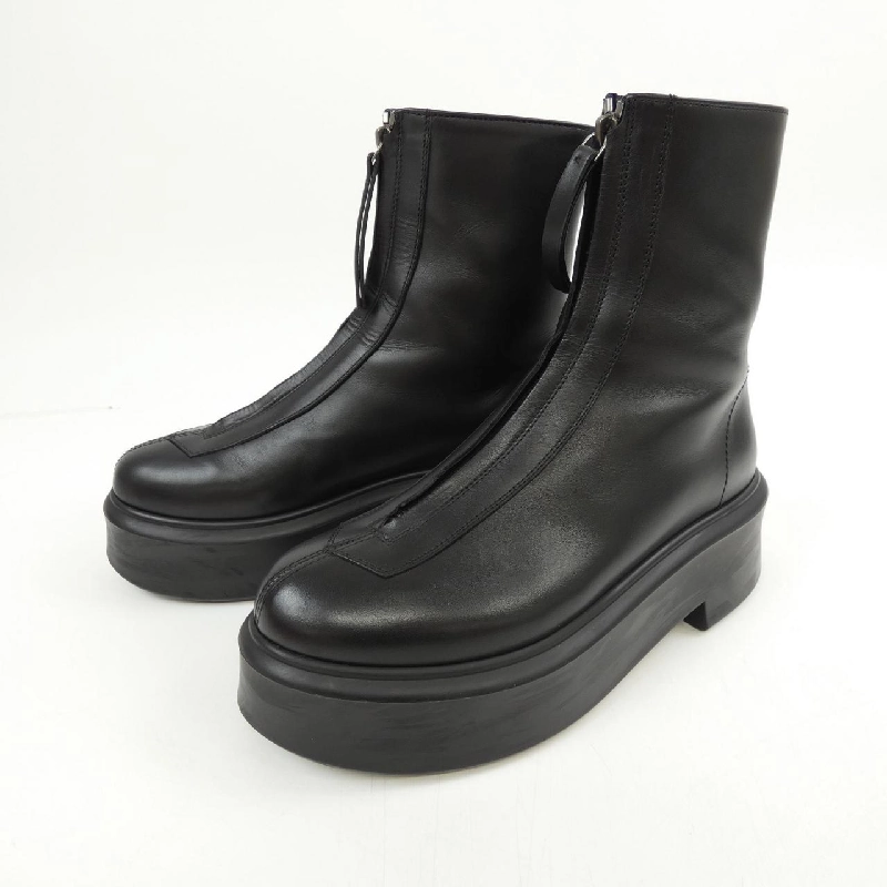 ザロウ THE ROW ZIPPED BOOT I F1144L64R - Giày boots hàng hiệu Authentic 829643
