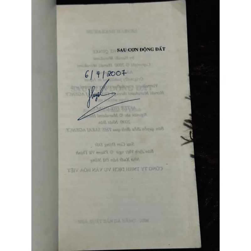 Sau cơn động đất 709321