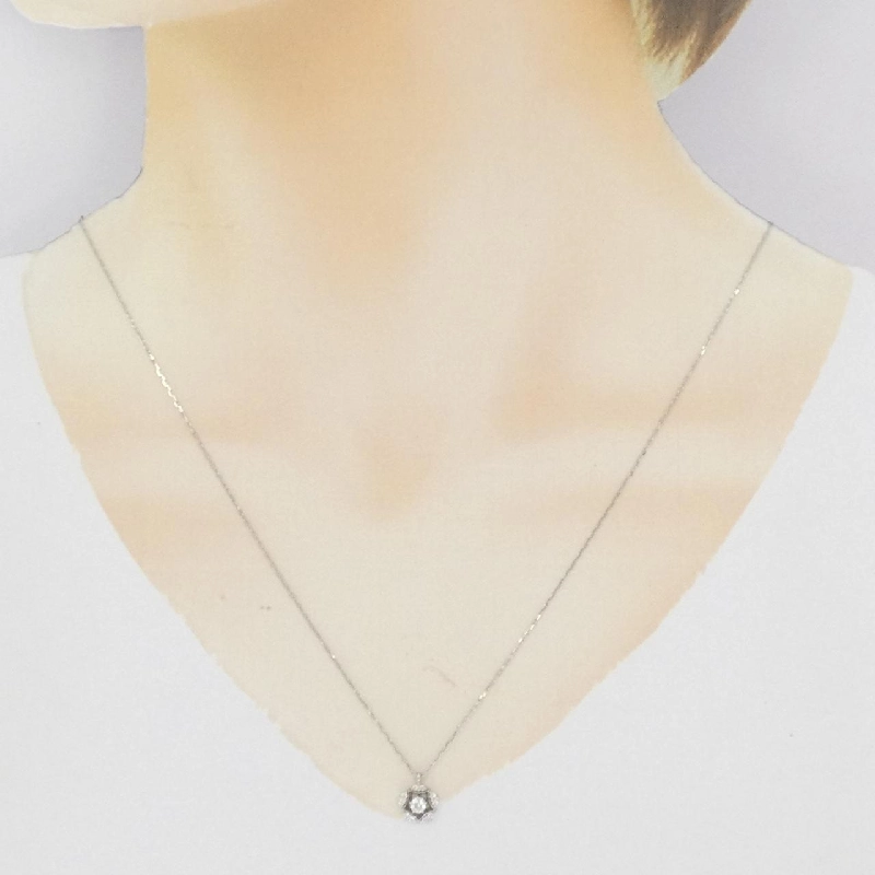 Dây chuyền kim cương PT950/PT850 0.10CT - Hàng hiệu Chính hãng 860393