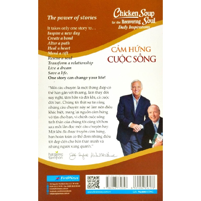 Chicken Soup For The Recovering Soul - Cảm Hứng Cuộc Sống (Song Ngữ Anh - Việt) - Jack Canfield, Mark Victor Hansen 141806