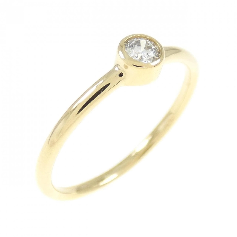 Nhẫn kim cương K18YG 0.10CT - Hàng hiệu chính hãng 860496