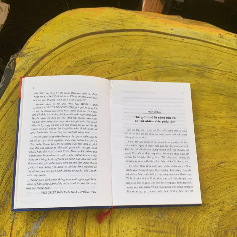 THẾ GIỚI QUẢ LÀ RỘNG LỚN VÀ CÓ RẤT NHIỀU VIỆC PHẢI LÀM- KIM WOO CHOONG 780394