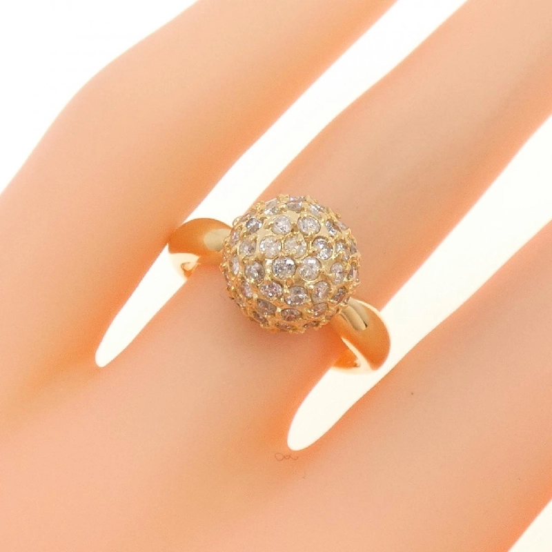 Nhẫn kim cương K18YG 1.00CT 672533