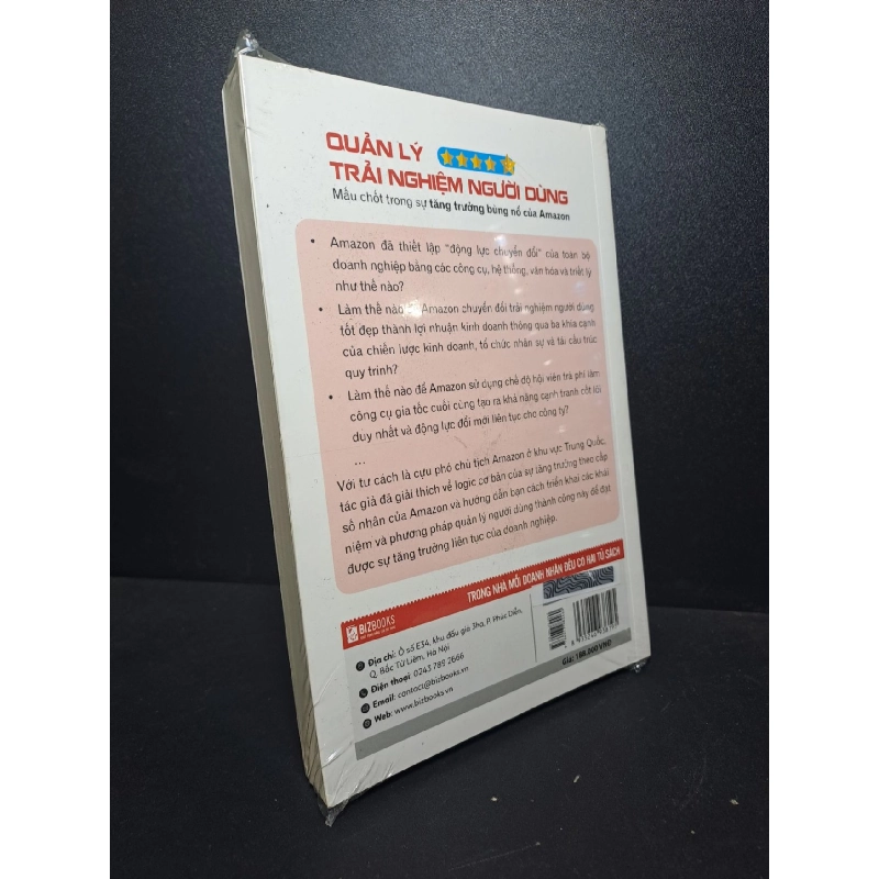Quản lý trải nghiệm người dùng mấu chốt trong sự tăng trưởng bùng nổ của Amazon Trương Tư Hồng new 100% HCM.ASB2512 quản lý, kinh doanh 912983