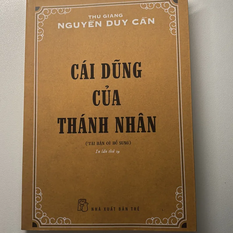 Cái dũng của thánh nhân 992704