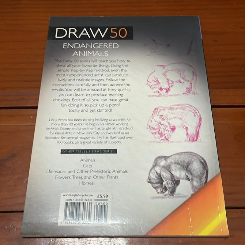 PICTURE BOOK Draw 50 endangered animals 536453