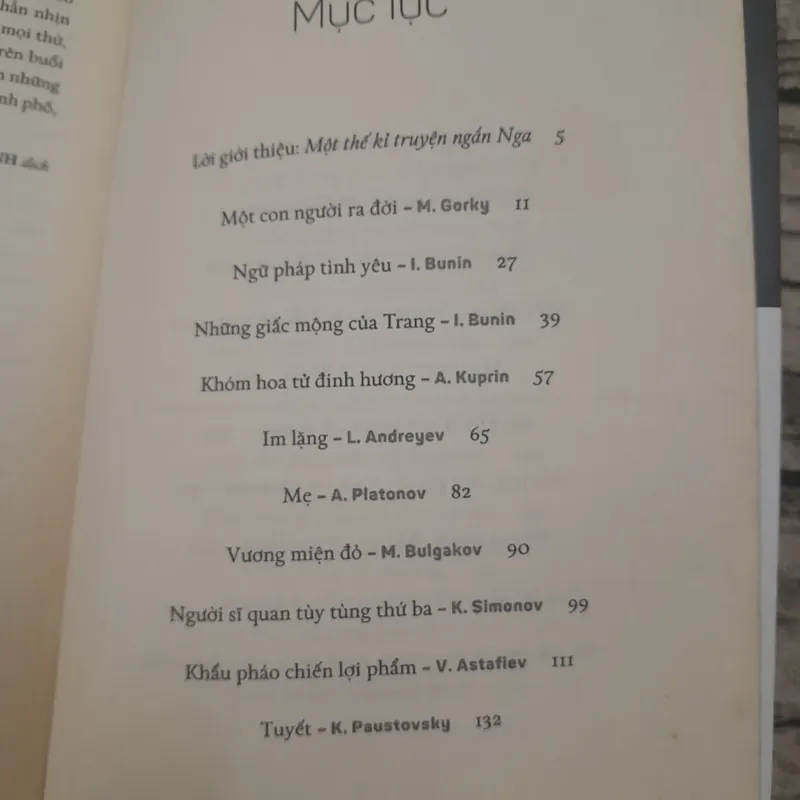 Ngữ pháp Tình yêu. Tuyển truyện ngắn Nga chọn lọc TK 20-21. PGS TS Đào Tuấn Ảnh tuyển 594683