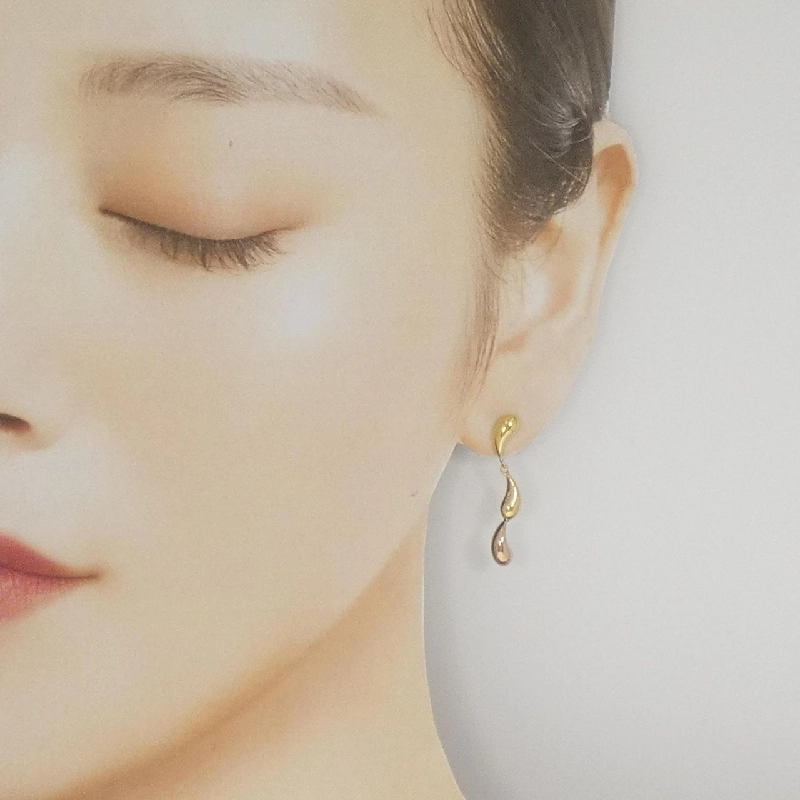 K18YG/K18PG Bông tai - Hàng hiệu Authentic 869520