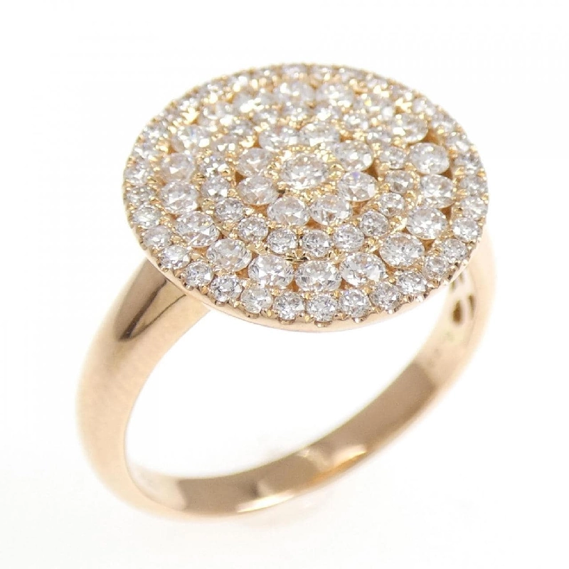 Nhẫn kim cương 750PG Pavé 0.85CT 671071