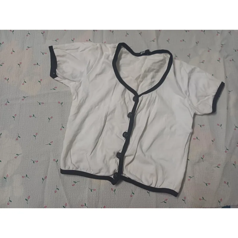 COMBO 2 ÁO CROPTOP NỮ - ĐEN 39K (Tốt) + TRẮNG 10K (Trung bình) 740004