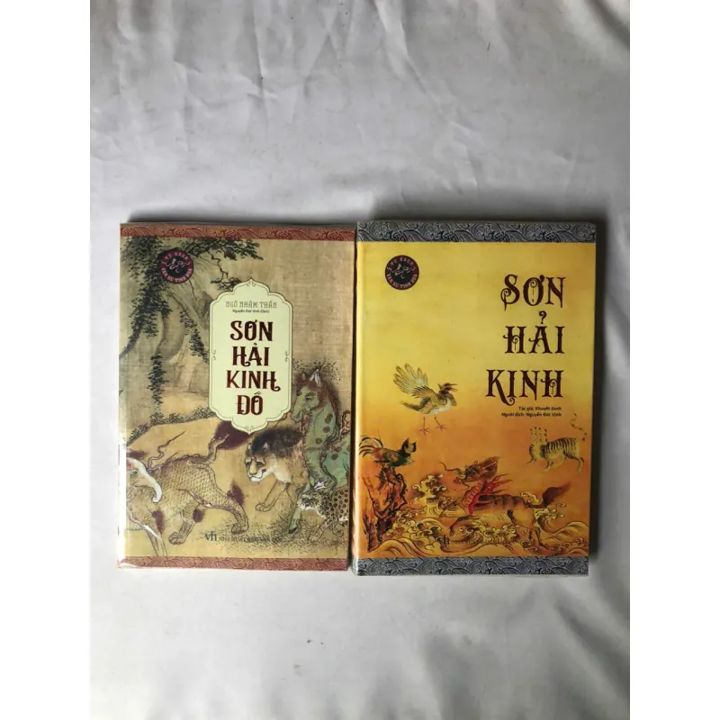 Combo 2 quyển Sơn Hải Kinh & Sơn Hải Kinh Đồ - Nhiều tác giả 779148