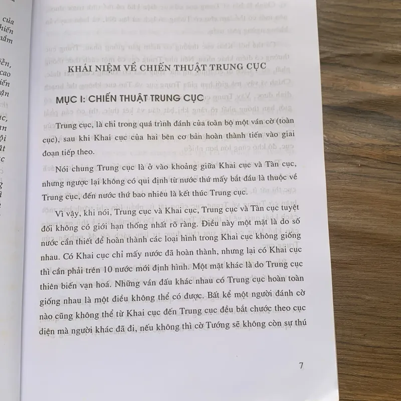 Chiến thuật cờ tướng Khái niệm về CHIÊN THUẬT TRUNG CỤC 713973