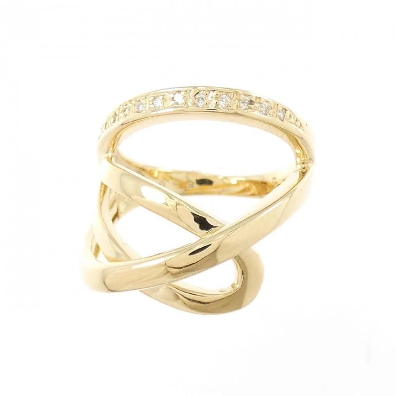 Nhẫn kim cương 750YG 0.09CT 671000