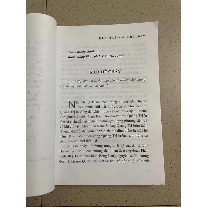 Nhật ký chiến tranh – Mùa hè cháy- Quý Hải  713090
