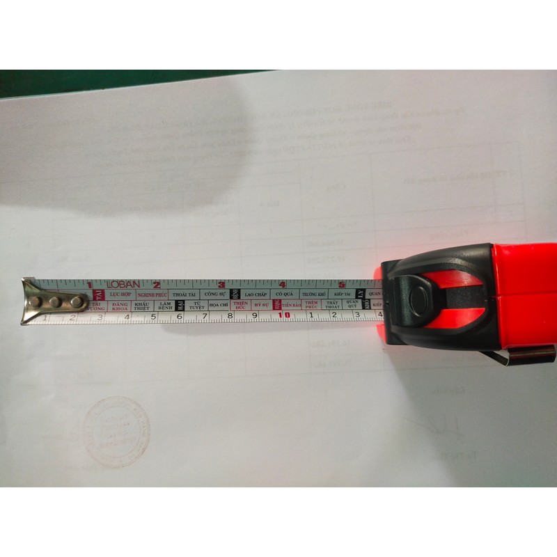 Thước lỗ ban phong thủy 5m, đo khoảng cách và phong thủy rất khoa học, tiện lợi  170010