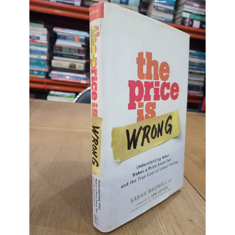 The price is wrong - Sarah Maxwell, PhD 599345