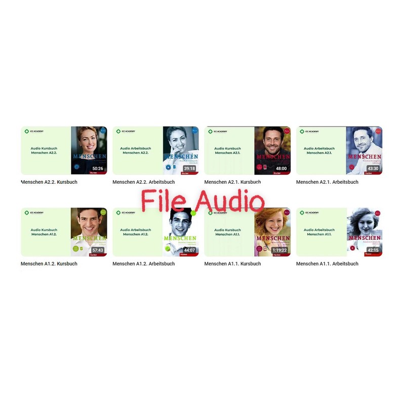 Bộ Giáo Trình Tiếng Đức MENSCHEN A1-A2 ( Tặng file audio) 146997