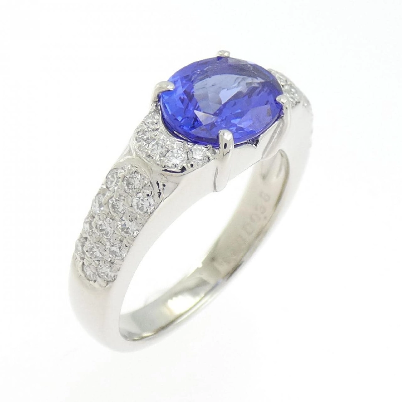 Nhẫn Tanzanite PT900 1.58CT - Hàng hiệu Authentic 852545