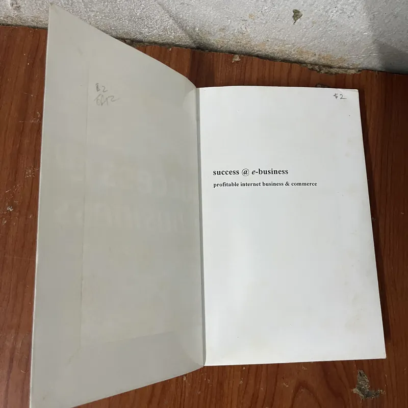 SUCCESS @ e-BUSINESS- PETER MORATH 734945