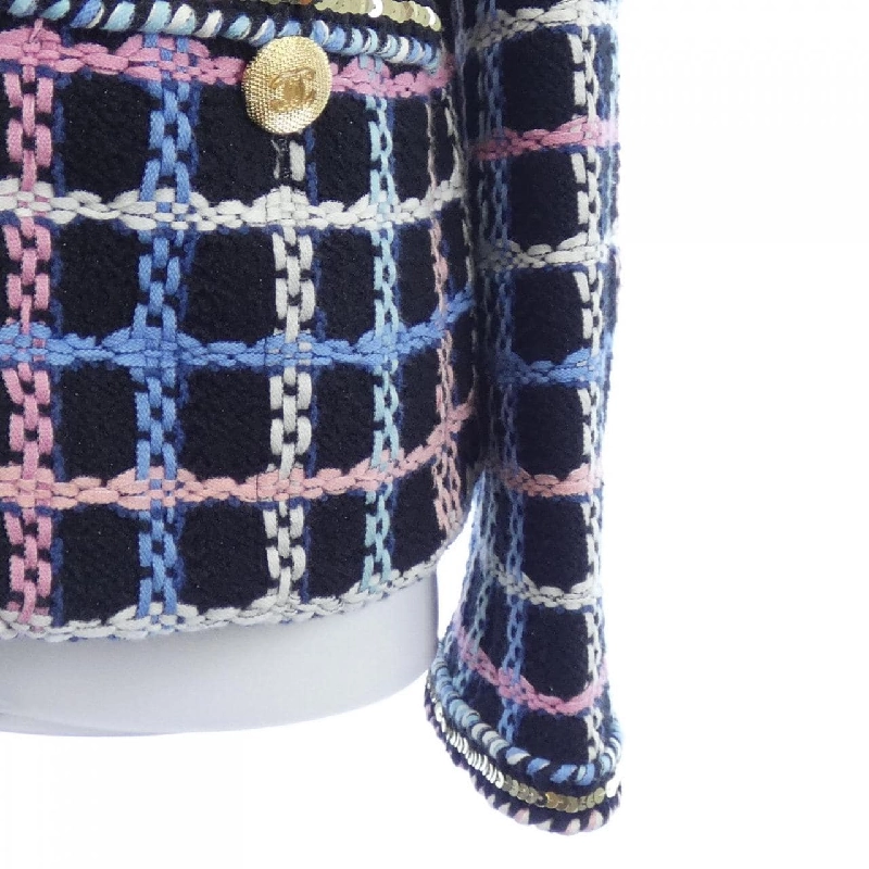 CHANEL P72500V64261 22S Áo khoác không cổ - Hàng hiệu Chính hãng 823736