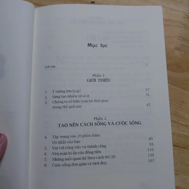 Sách Sống theo phương thức 80/20 - Mới 90% 739327