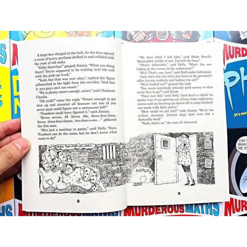 𝐌𝐔𝐑𝐃𝐄𝐑𝐎𝐔𝐒 𝐌𝐀𝐓𝐇𝐒 𝐓𝐇𝐄 𝐏𝐎𝐖𝐄𝐑 𝐎𝐅 𝐓𝐄𝐍 - Bộ 10 quyển - No box 745210