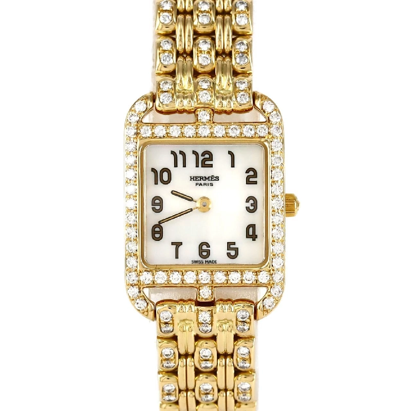 Hermès Cape Cod YG/D･Bracelet D CC1.187 YG Quartz - Hàng hiệu Chính hãng 876018
