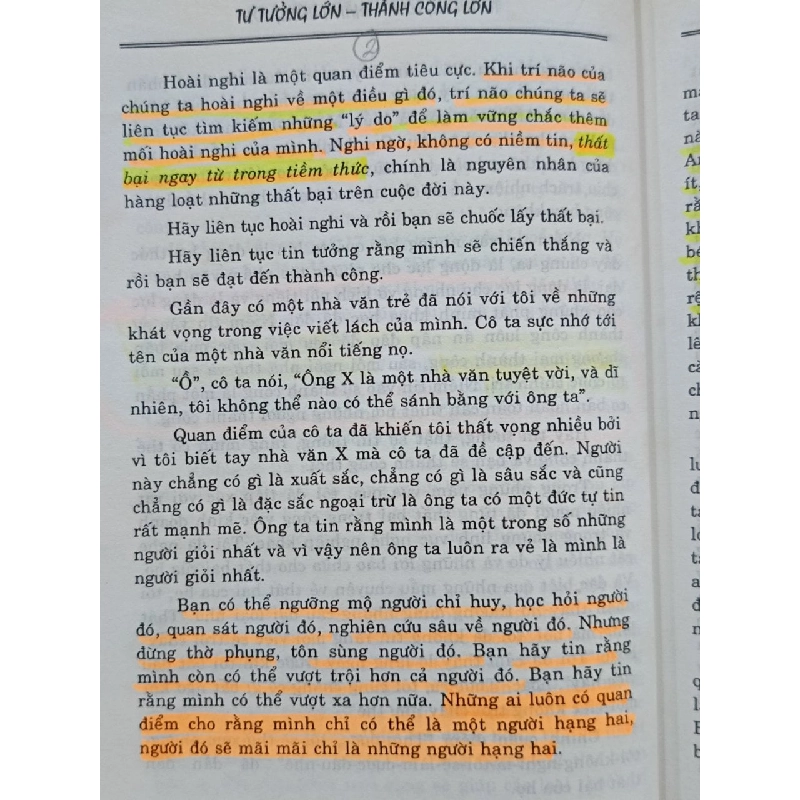 Tư tưởng lớn, thành công lớn - David Joseph Schwartz, Ph.D (Lê Tuyên dịch) 932687