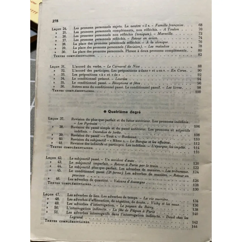 J.FOURQUET - GRAMMAIRE de la prose ALLEMANDE simple - sách tiếng Pháp 570374