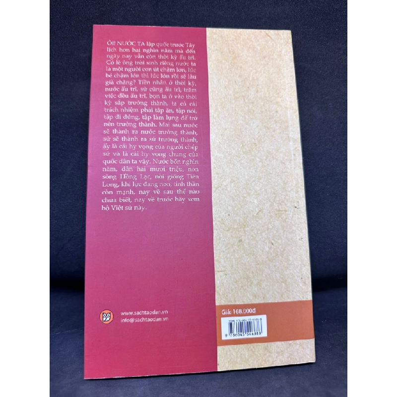 Việt Sử Đại Toàn - Biên Khảo, Mai Đăng Đệ, Mới 90%, 2019 SBM1303 342657
