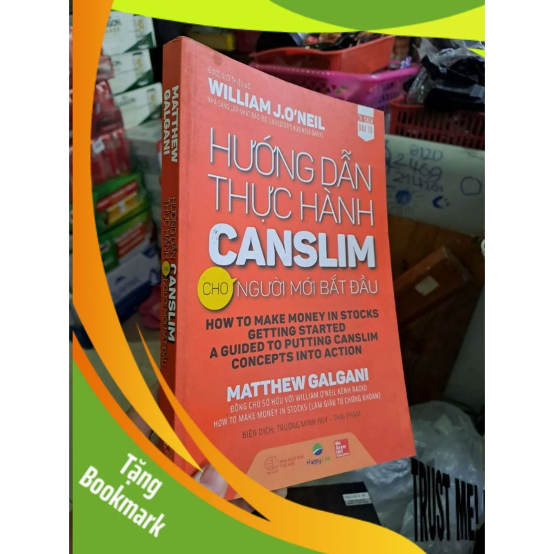 (TẶNG BOOKMARK) (Sách in)Hướng dẫn thực hành canslim cho người mới bắt đầu - William J. O'Neil RBK0910 937629