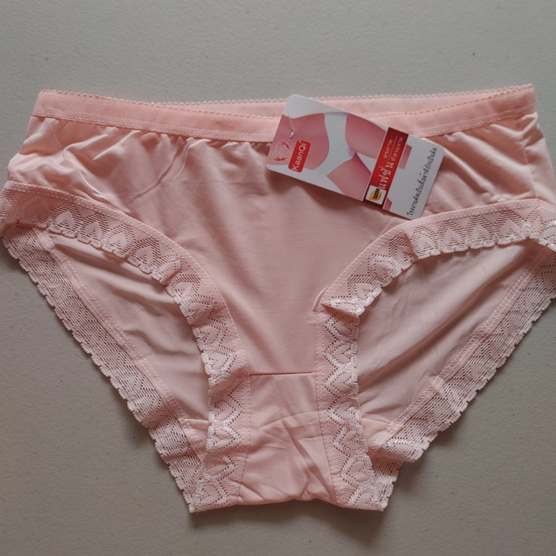 Combo 2 Quần lót thun lạnh viền ren tim lưng vừa size 40-55kg  466211