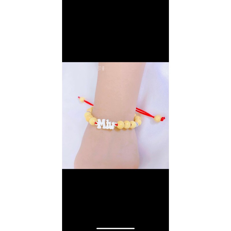 Vòng Dâu Khắc Tên Của Bé 92360