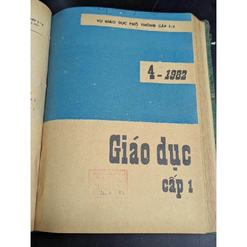 Tập san giáo dục mẫu giáo các năm 1977,1979,1980,1981,1982 ( tổng cộng 34 số có 1 số đôi ) 590928