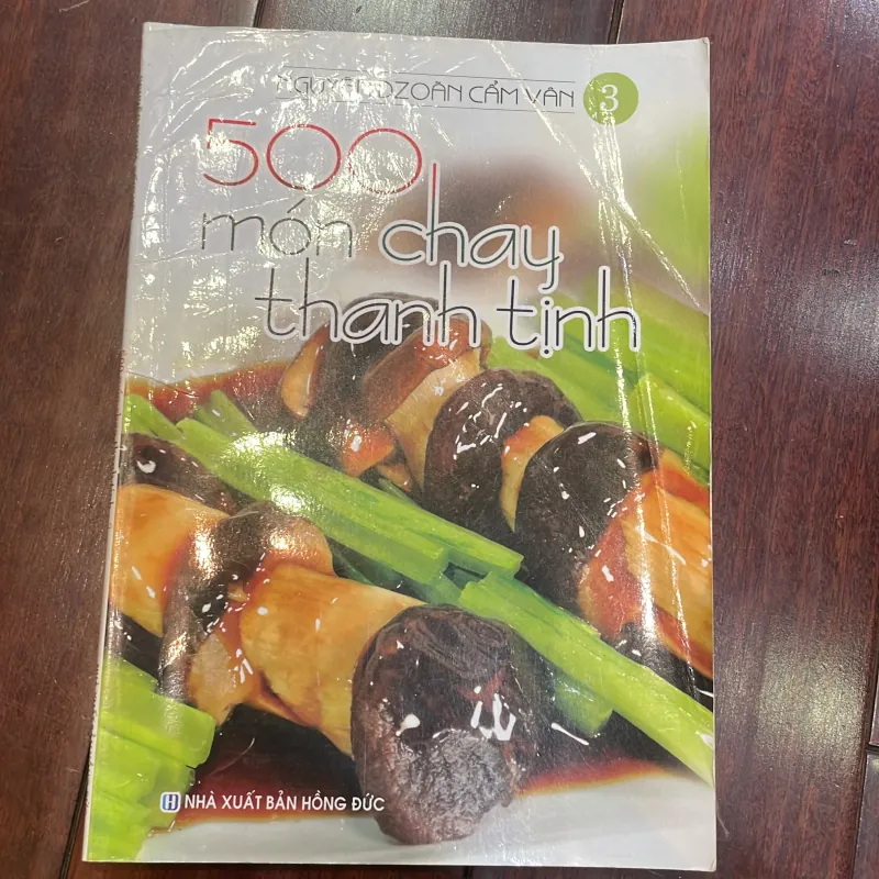 500 món chay thanh tịnh - Nguyễn dzoãn cẩm vân - - sách nấu ăn  1037353