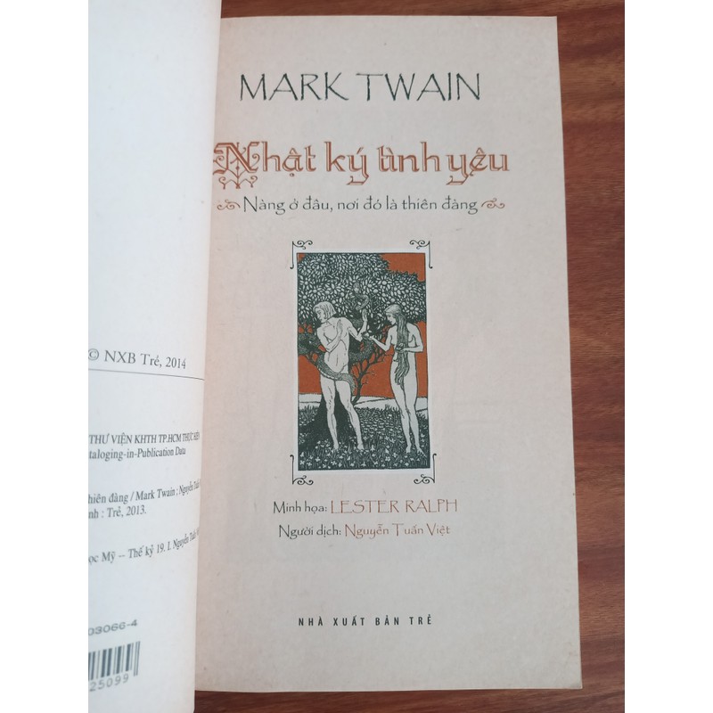 Nhật Ký Tình Yêu - Mark Twain 150098