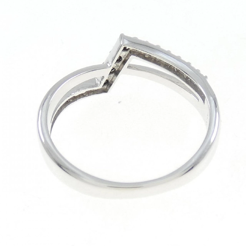 Nhẫn kim cương K18WG 0.12CT 673557