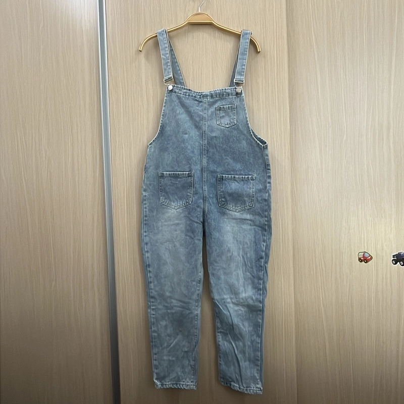 Quần yếm jeans xanh nhạt 377415