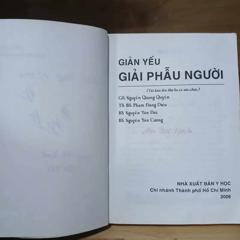 Giản Yếu Giải Phẫu Người (Nxb Y Học 2006) 1031447