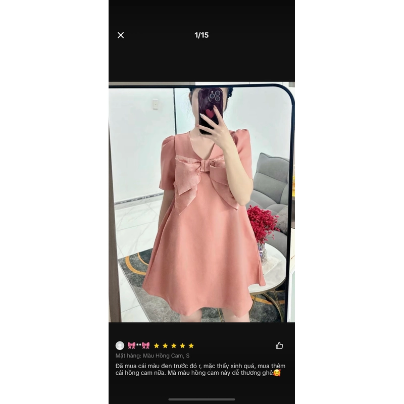 Đầm Nơ Babydoll 445973