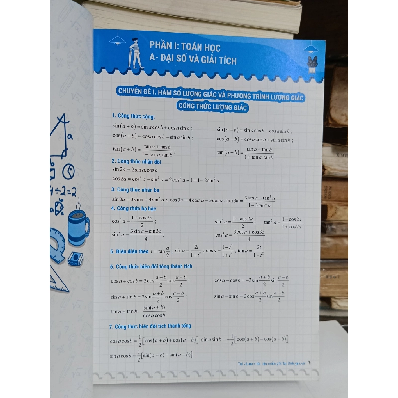 Sổ tay kiến thức chinh phục điểm 10: Toán, Lí, Hóa, Anh dành cho học sinh lớp 11 - Lê Đức Thiệu 530356