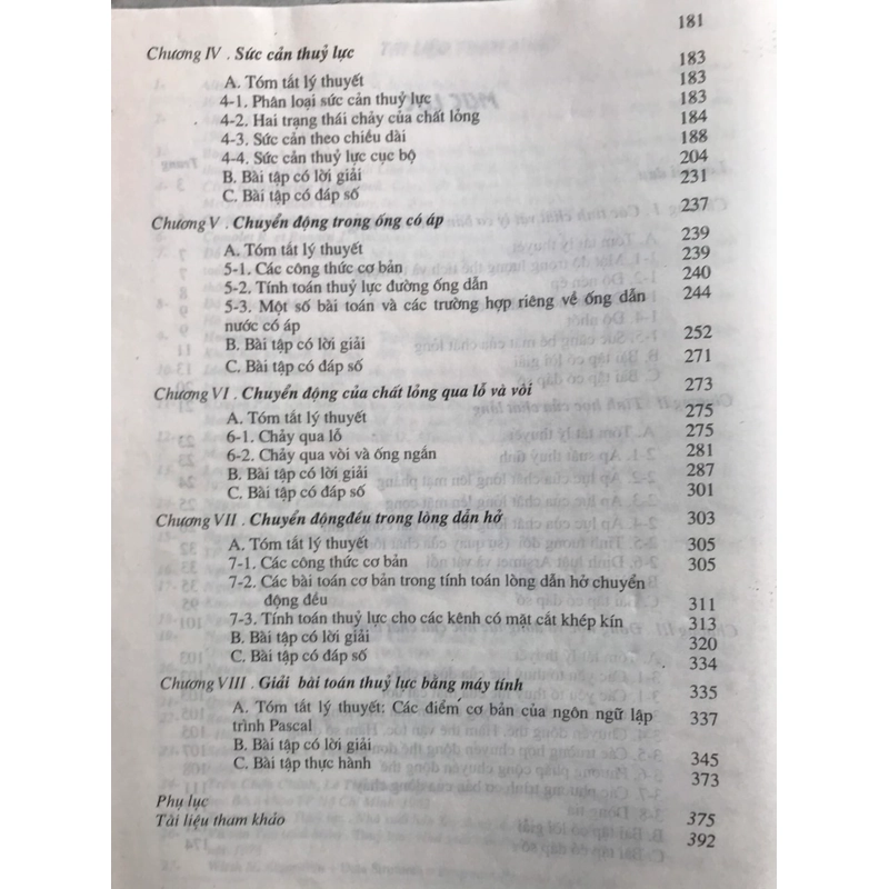 THỦY LỰC ĐẠI CƯƠNG 462192