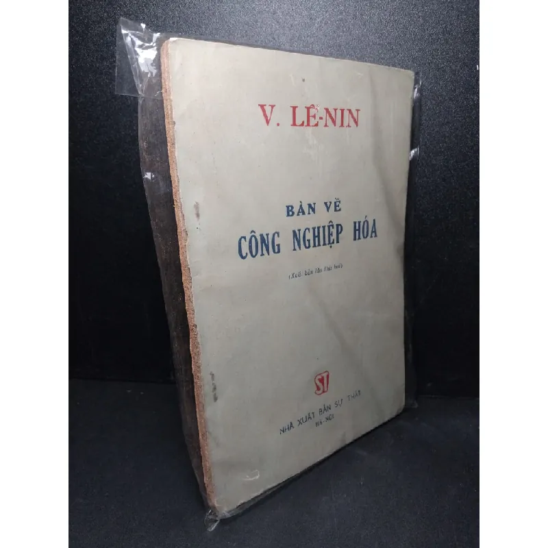 [Sách Cũ SCGR] Bàn về công nghiệp hóa mới 60% bẩn bìa, ố vàng, tróc gáy, tróc bìa 1962 V. Lê-Nin HCM2603 LỊCH SỬ - CHÍNH TRỊ - TRIẾT HỌC 685891