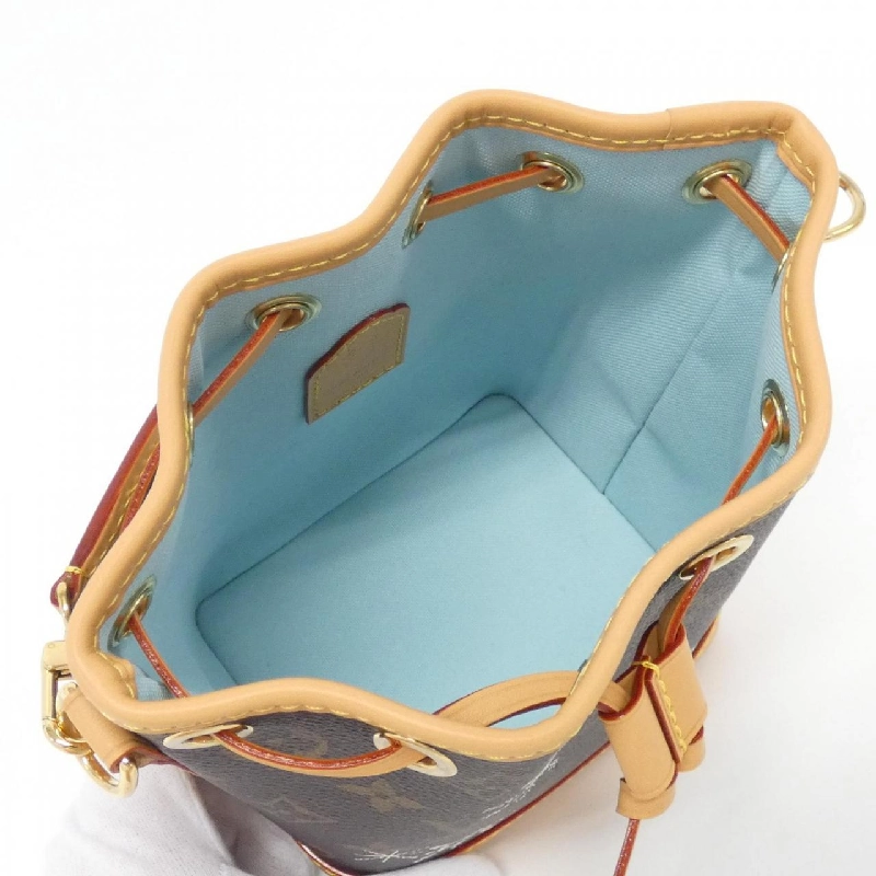 Túi xách vai Louis Vuitton Monogram (Vivienne Holiday) Nano Noé M12221 609955