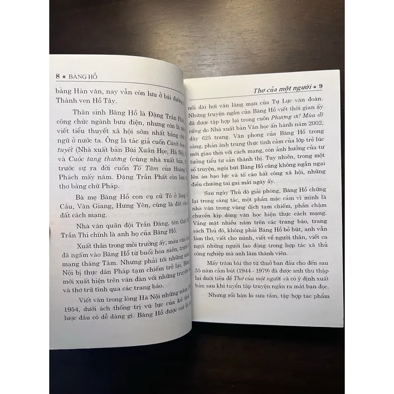 Băng Hồ - Thơ của một người (kèm chữ ký tặng) 606265