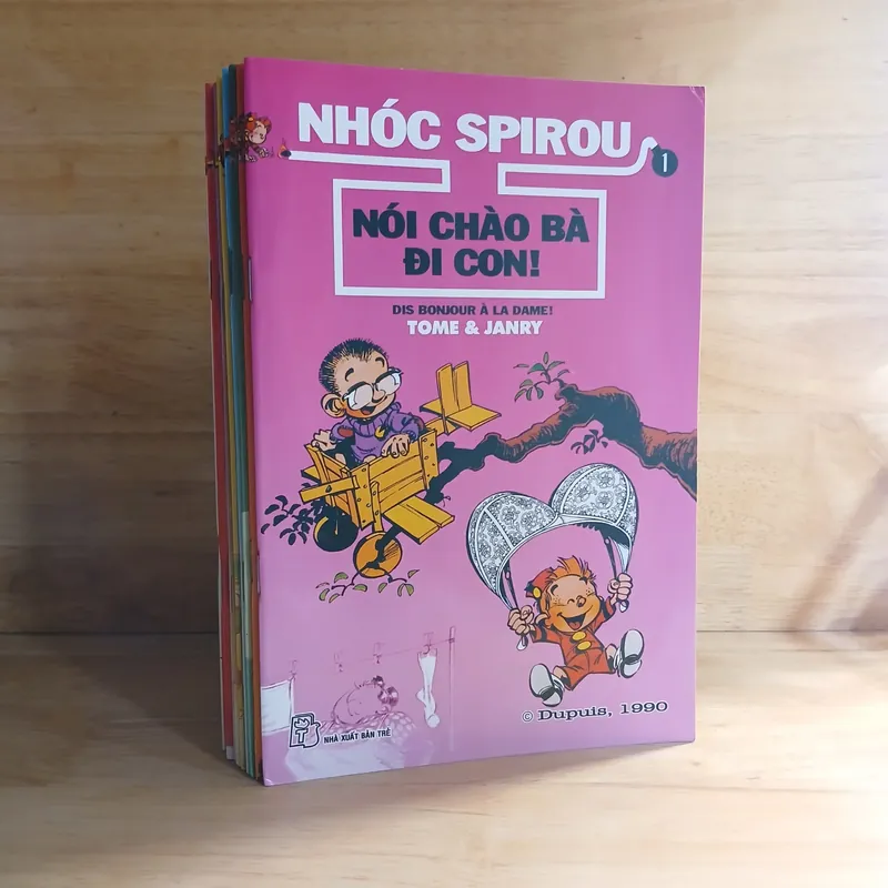 Truyện Tranh Màu Nhóc Spirou (10 Tập/Tập 1 -> 10) - Tom & Janry 739691