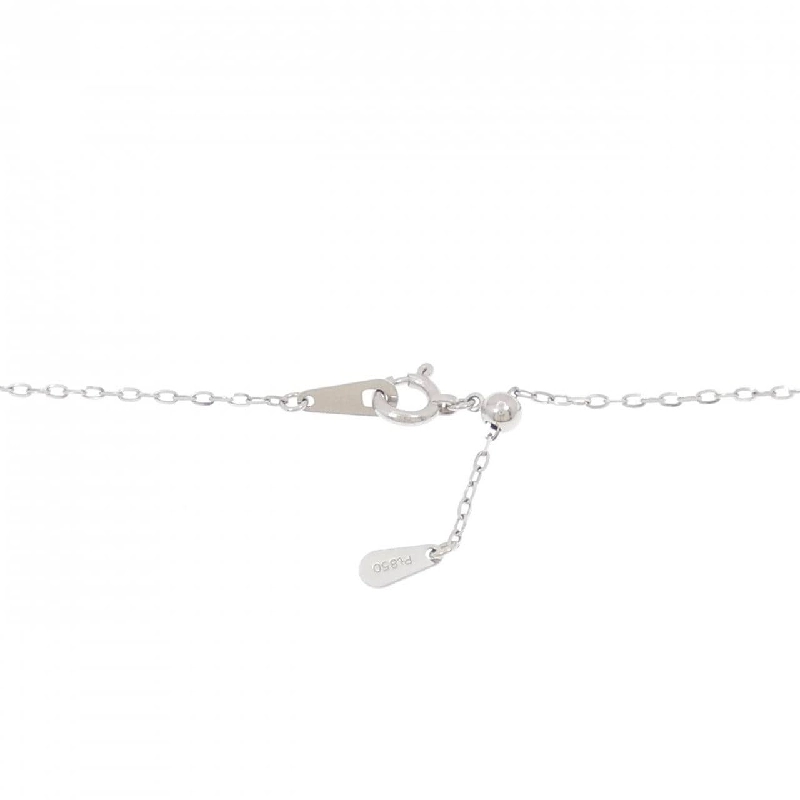 K18WG/PT850 Dây chuyền kim cương chéo 2.54CT - Hàng hiệu Chính hãng 858010